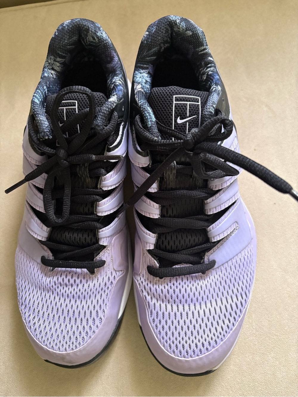 Nike Men’s Sneakers - Light Purple & Black